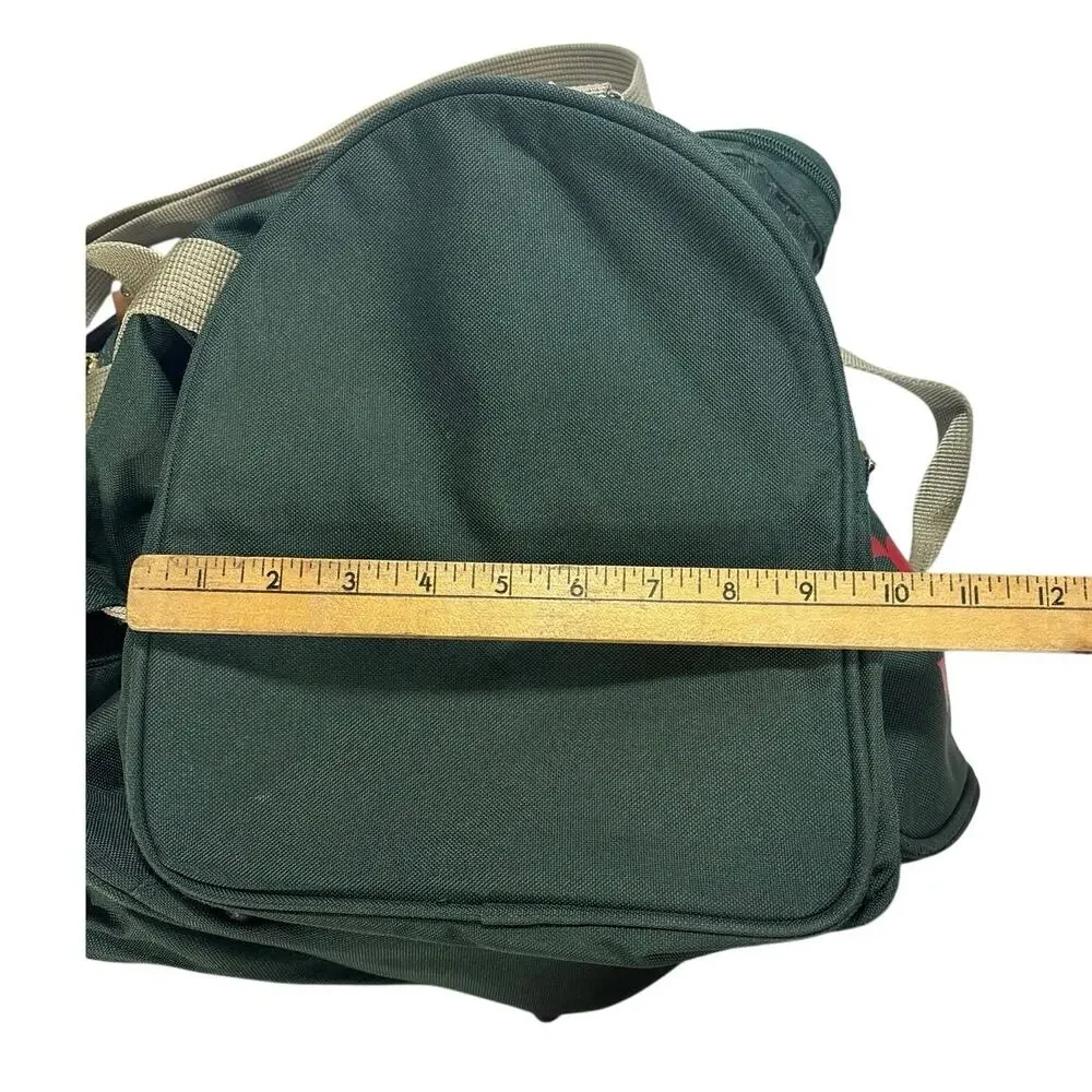 Vintage Y2K Comp USA Travel Duffle Bag Employee Tech Boot Camp *Needs Repaired